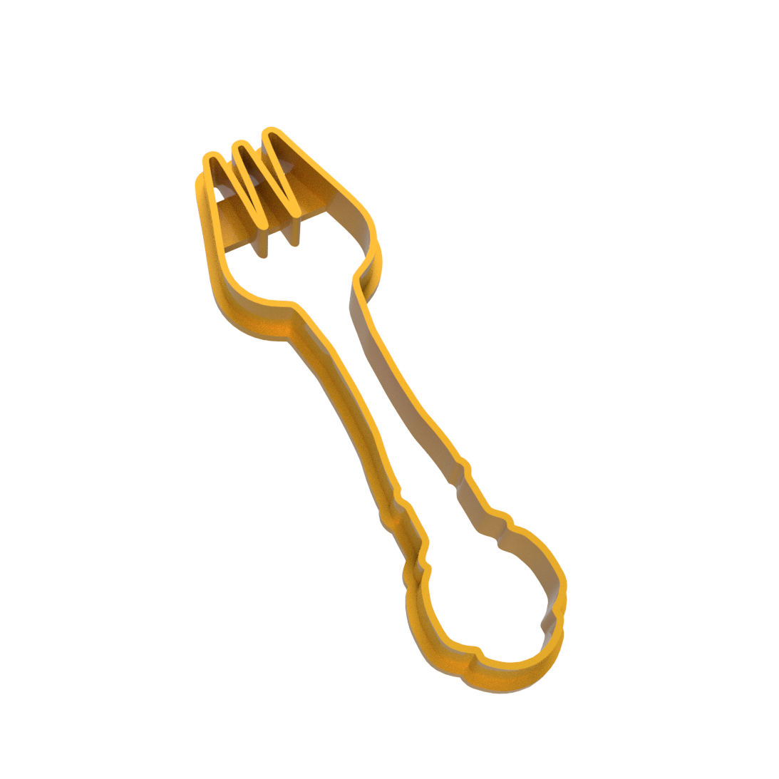 STL file Fork Cookie Cutter・3D printable design to download・Cults